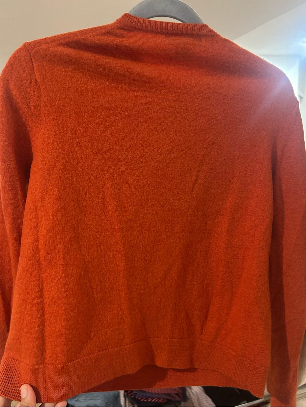 Banana Republic women's  Crewneck Sweater — Rust Orange - Picture 3 of 5